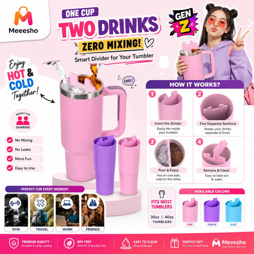 2 in 1 Tumbler Divider 40OZ