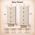 Fiber Plastic Wardrobe Storage Cabinet | Foldable Organizer Cupboard | Space Saving Clothes & Kitchen Storage Rack | Durable Multipurpose Almari