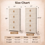 Fiber Plastic Wardrobe Storage Cabinet | Foldable Organizer Cupboard | Space Saving Clothes & Kitchen Storage Rack | Durable Multipurpose Almari