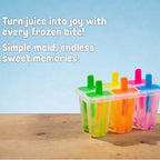 Plastic Ice Cream Mold Homemade Popsicle Maker Freezer Tray Set