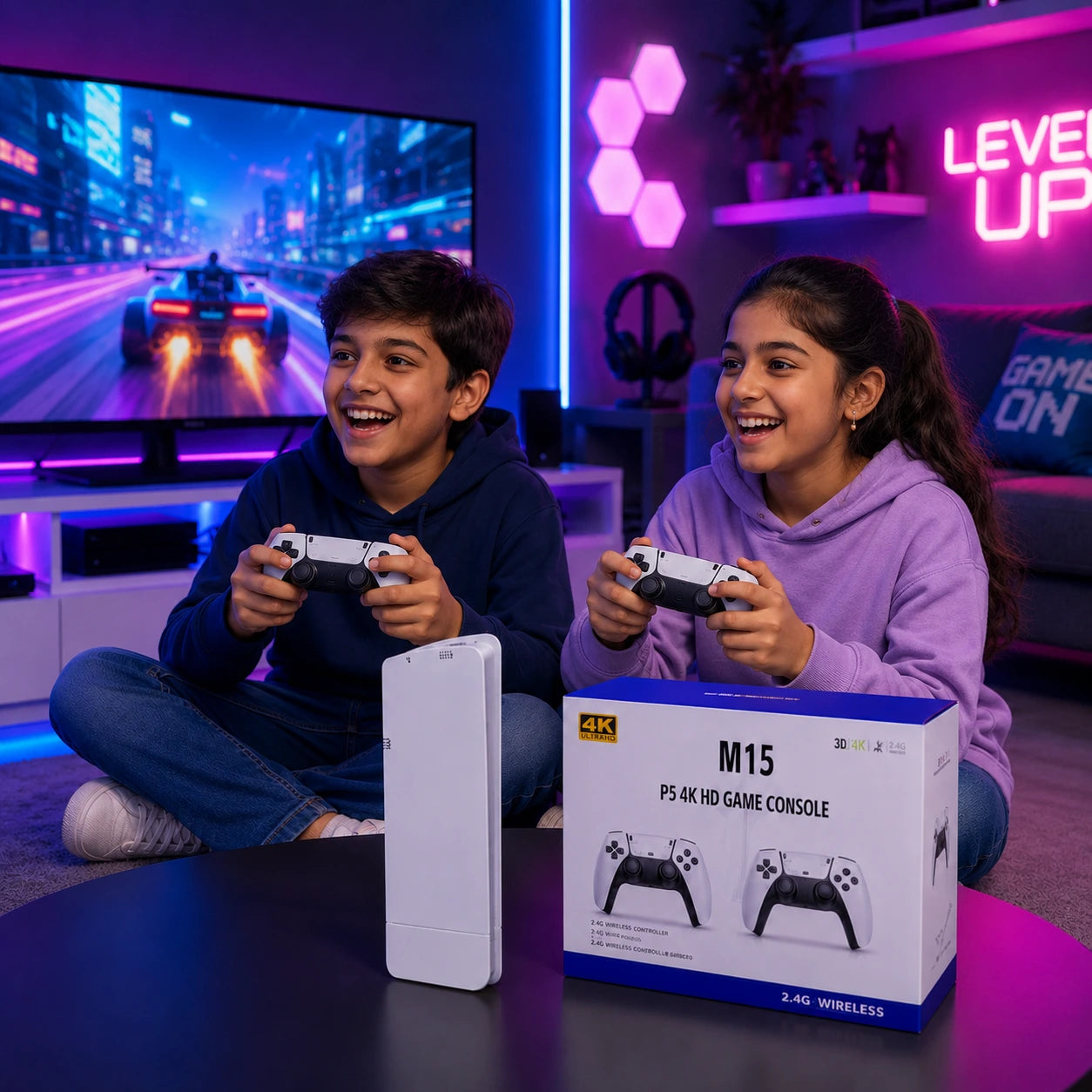 M15 4K Retro Game with Console with 20,000+ Games | Meeesho.pk
