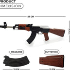 DIVI Divine AK47 Toy Gun With 500 Bullets Kids Blaster