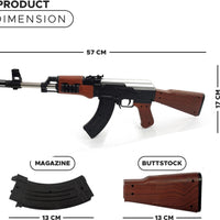 DIVI Divine AK47 Toy Gun With 500 Bullets Kids Blaster