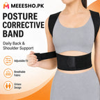Unisex Adjustable Posture Corrector Brace for Comfortable Daily Back Support
