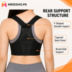 Unisex Adjustable Posture Corrector Brace for Comfortable Daily Back Support
