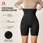 Women’s High-Waist Seamless Shaping Shorts for Comfortable Postpartum Tummy Support