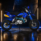 Premium Blue Dirt Bike Powerful Off-Road Adventure Motorcycle for Kids