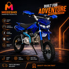Premium Blue Dirt Bike Powerful Off-Road Adventure Motorcycle for Kids