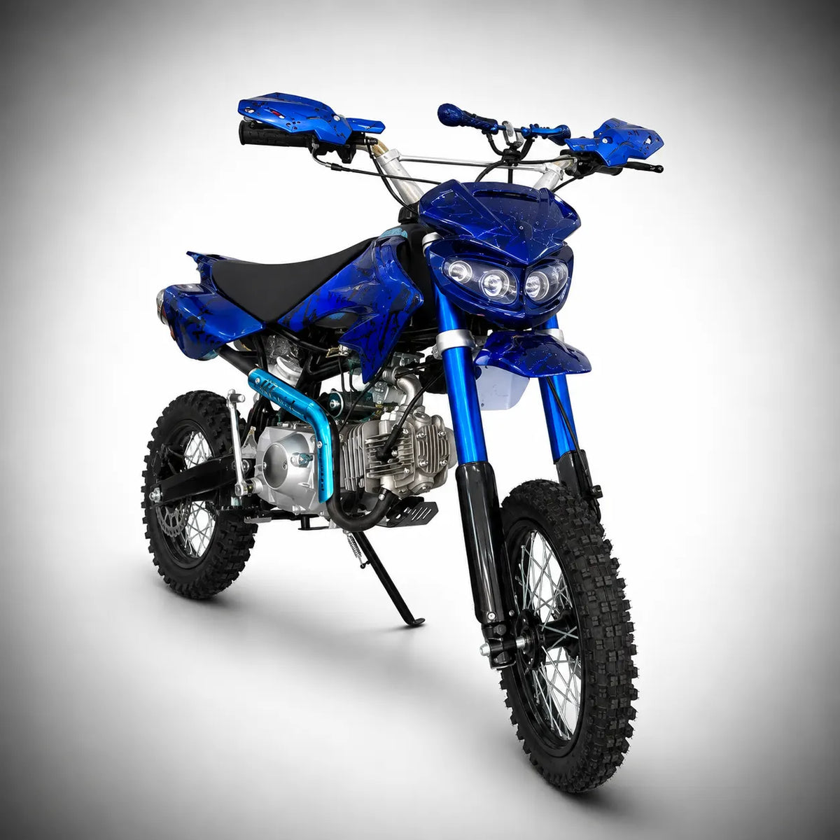 Premium Blue Dirt Bike Powerful Off-Road Adventure Motorcycle for Kids