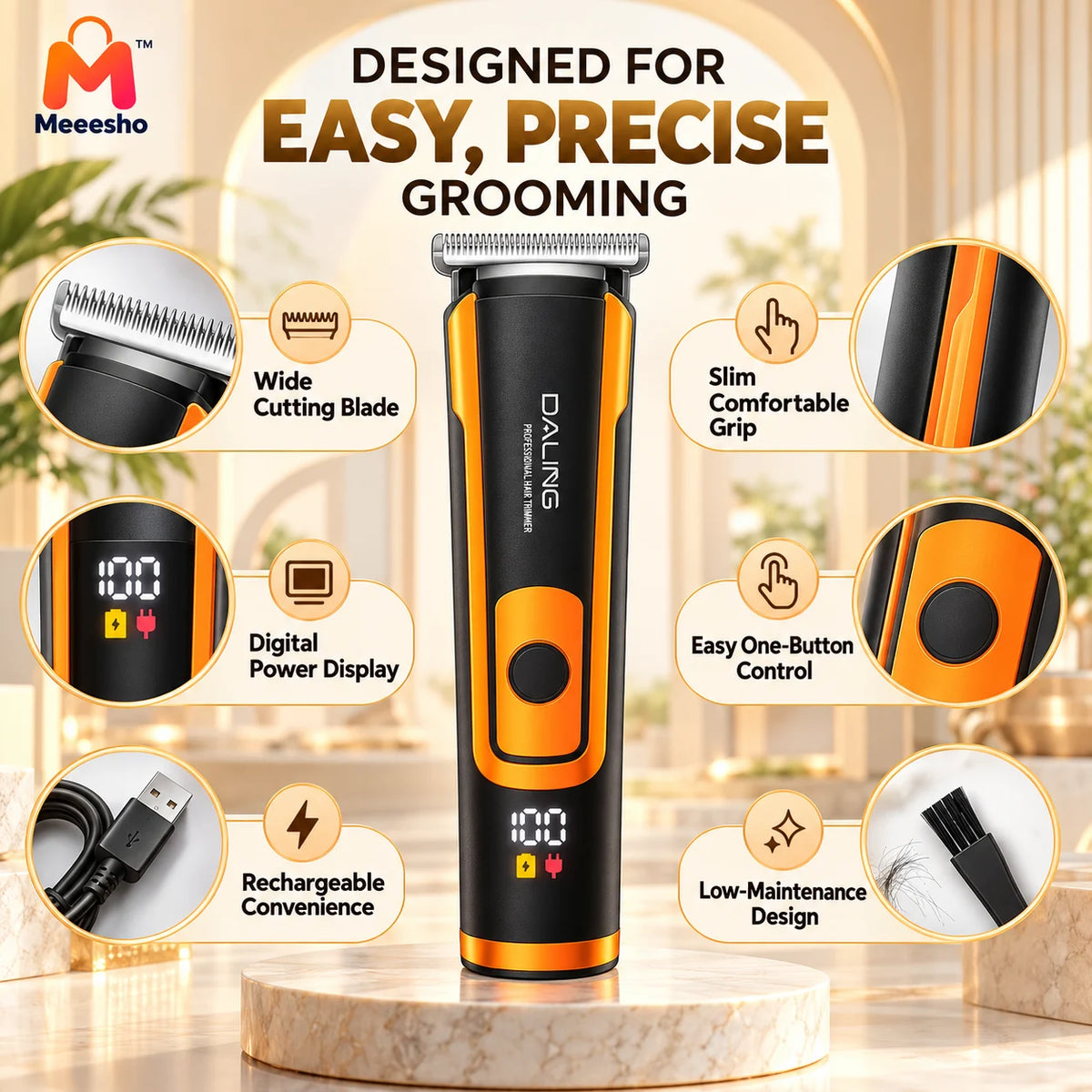 Daling Complete Grooming Kit for Men’s Daily Care