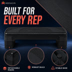 Adjustable Aerobic Step Platform for Non-Slip Full Body Fitness Training