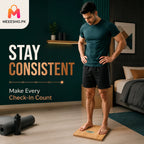 Luxury Bamboo Digital Weight Scale for Accurate Smart Home Tracking