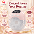 Portable Electric Breast Pump With Massage Suction Modes For Mothers