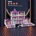 Luxury Girls Dollhouse Playset Dream House Educational Pretend Play Toy Set