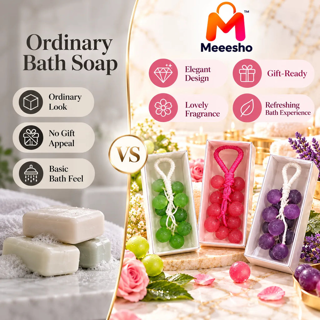Luxury Grapes Bath Soap in Three Lovely Fragrances