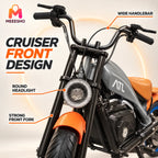 ATL Electric Cruiser Bike With Dual Seat And Disc Brakes