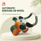 Automatic Rebound Ab Roller With Elbow Support For Home Fitness