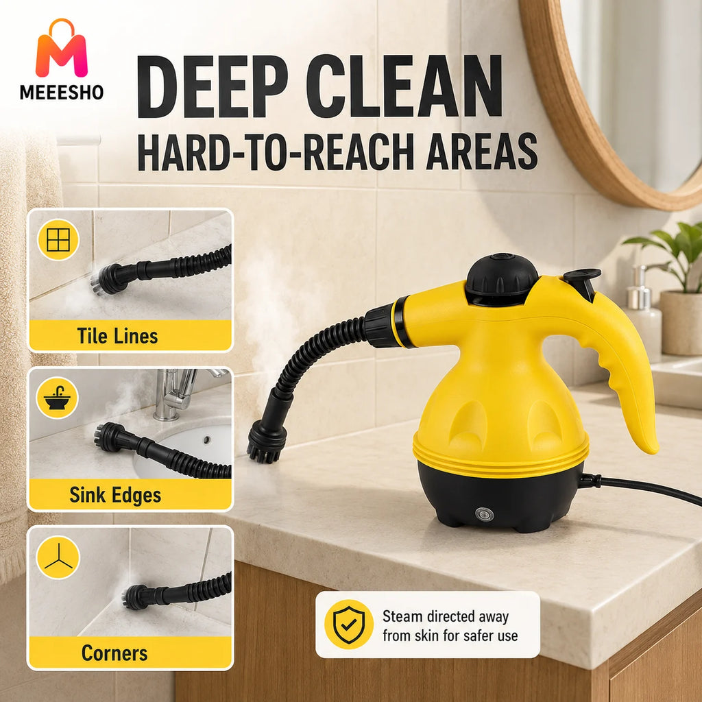 Powerful Handheld High-Temperature Steam Cleaner for Kitchen Bathroom and Car