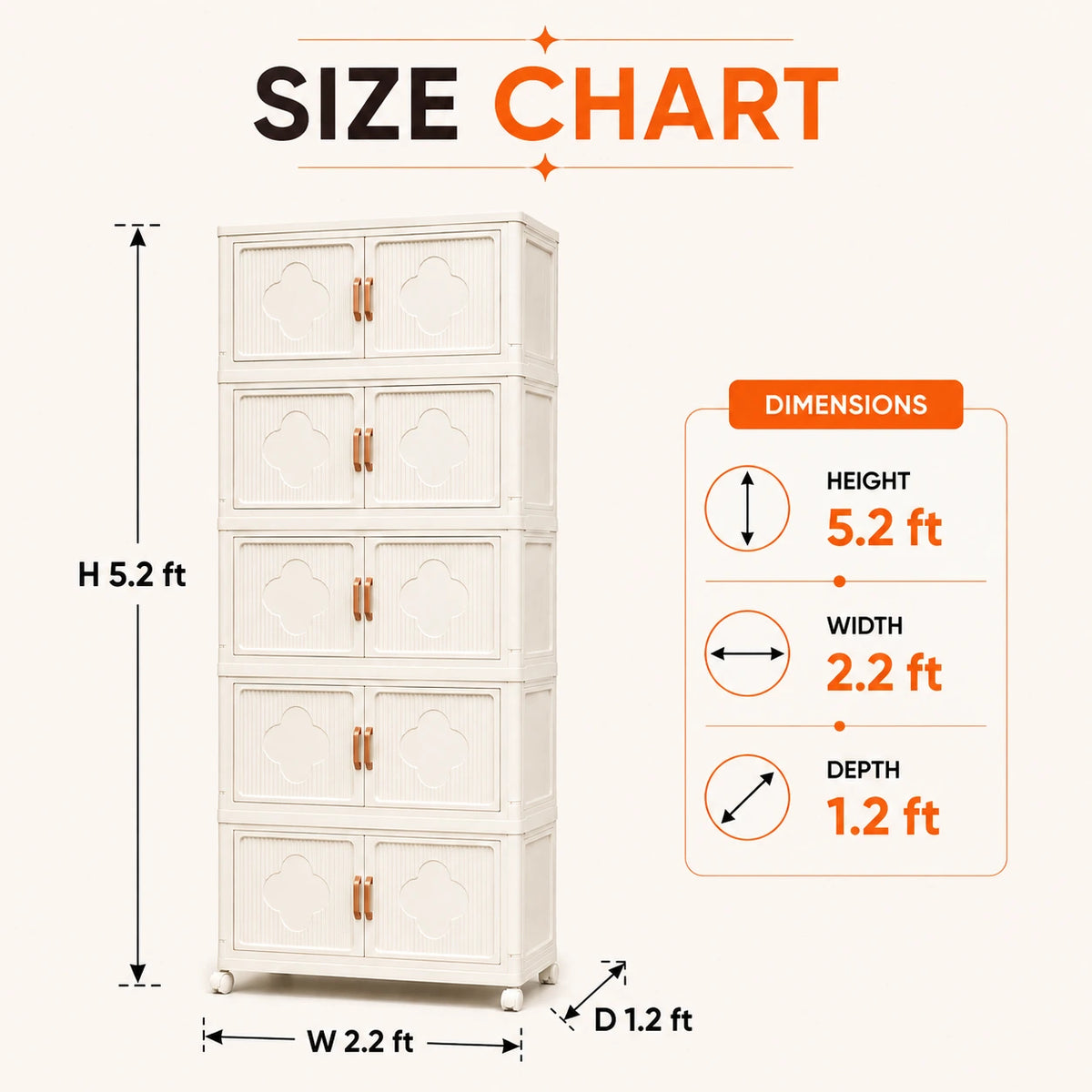 Elegant Multipurpose Storage Cupboard With Doors for Smart Home Organization