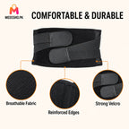 Unisex Double Pressure Waist Support Belt with Adjustable Compression Straps