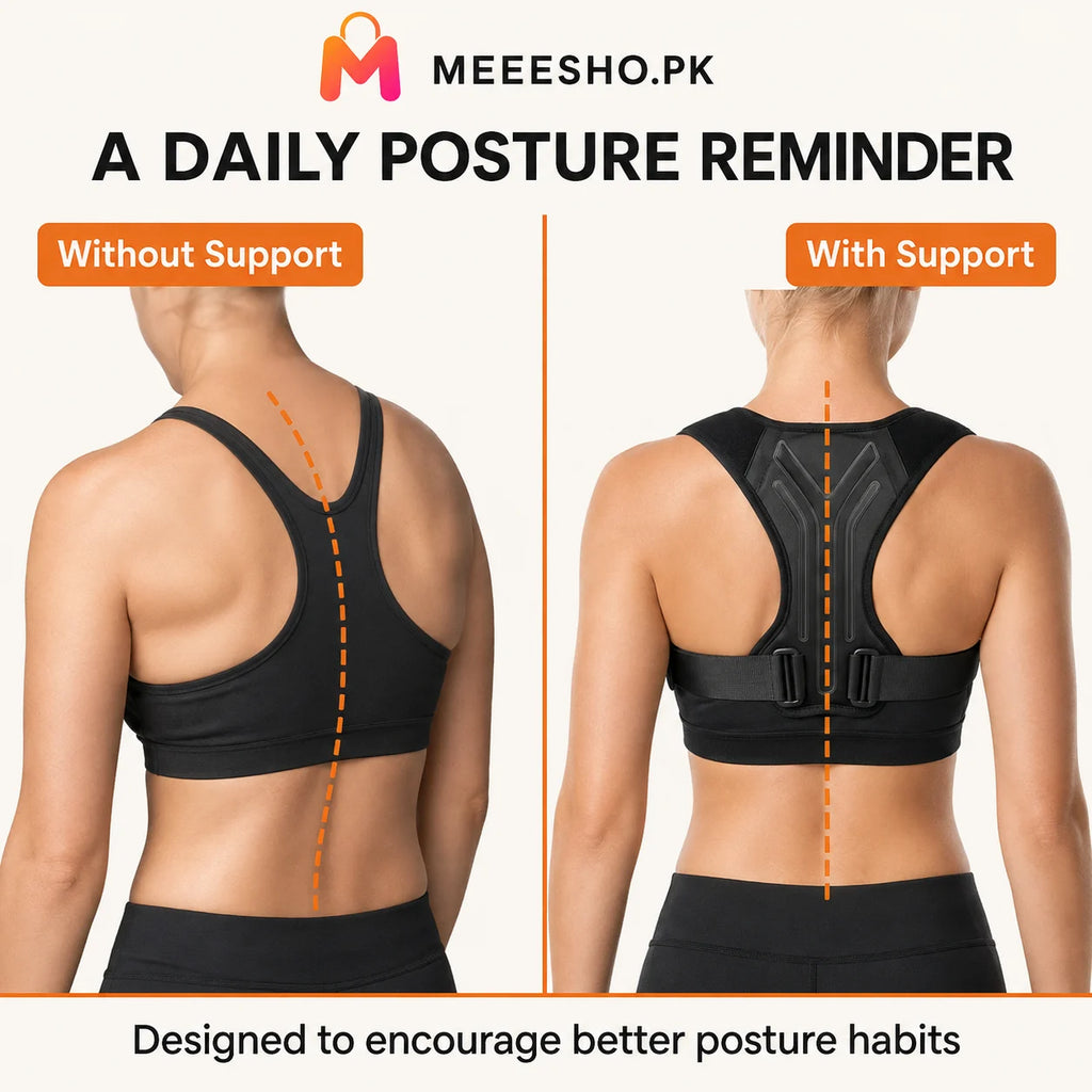 Adjustable Back Posture Corrector Brace for Men and Women Adults