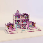 Luxury Girls Dollhouse Playset Dream House Educational Pretend Play Toy Set