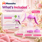 Gentle Manual Breast Pump for Easy Everyday Feeding