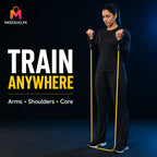 Portable Handle Resistance Band for Full Body Strength Training Workouts