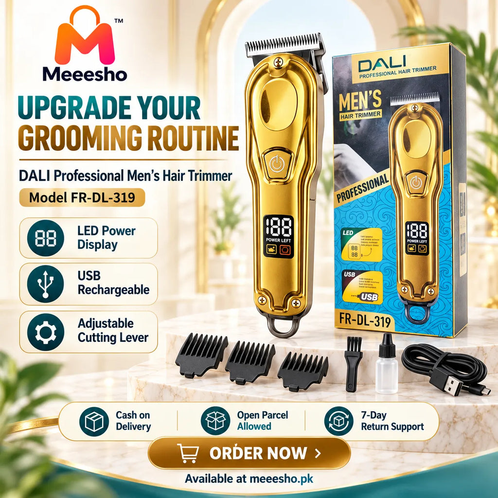 Professional Men’s Hair Trimmer for Precision Grooming