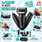 VGR V-631 3-in-1 Multifunction Grooming Kit for Men