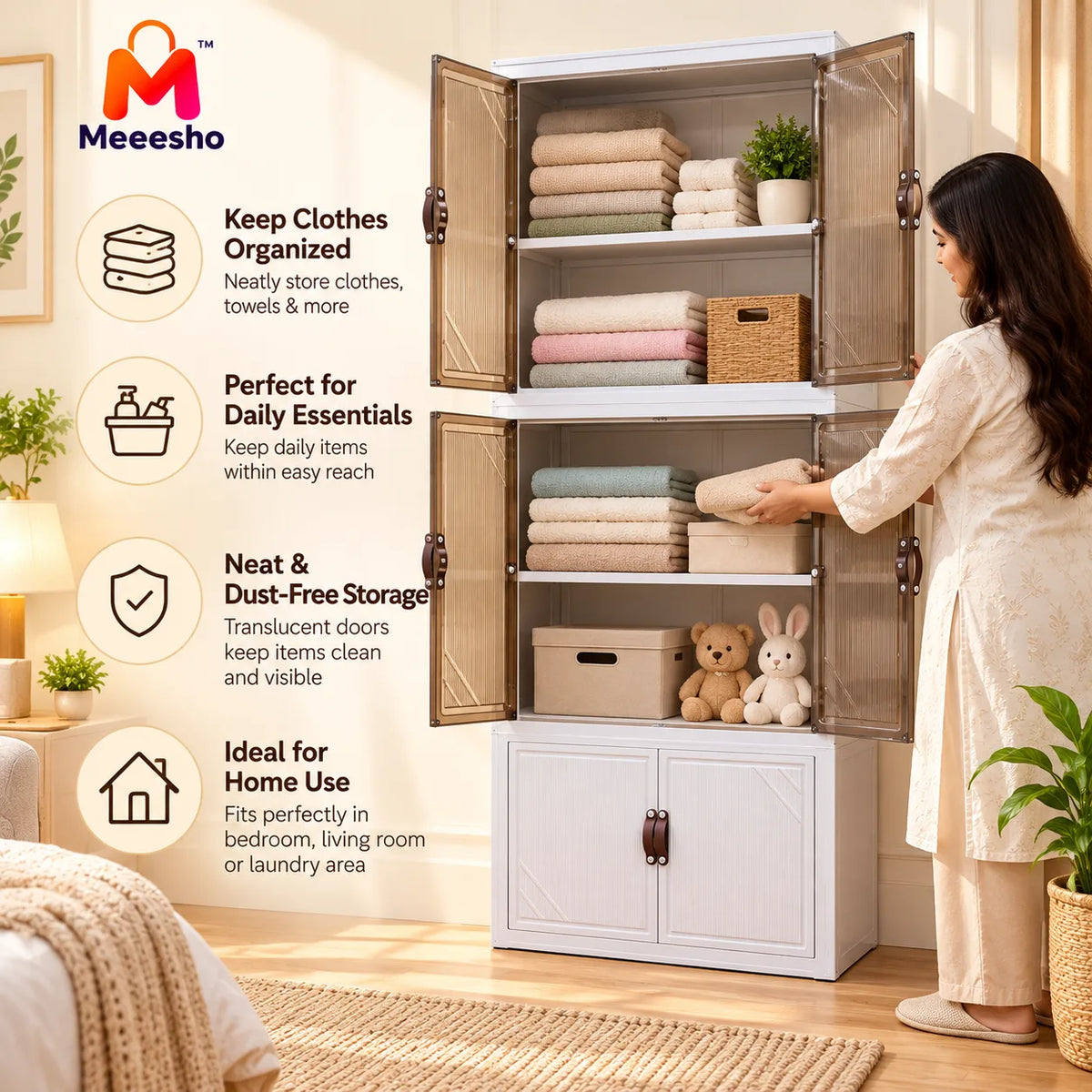 Premium Multipurpose Storage Cabinet for Modern Homes