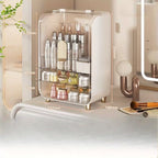Multi-Functional Makeup Storage Box with Lid | Dustproof Cosmetic Organizer