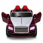 Rolls-Royce-Style Kids Electric Ride-On Luxury Car with Bright LED Lights
