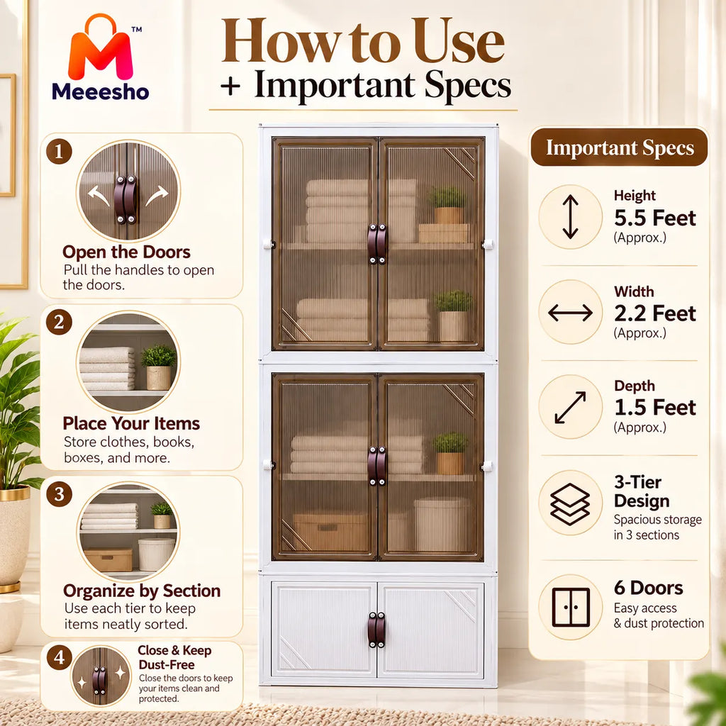 Premium Multipurpose Storage Cabinet for Modern Homes