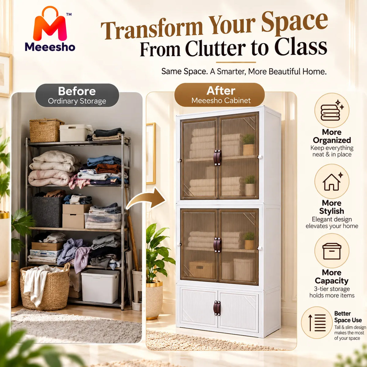 Premium Multipurpose Storage Cabinet for Modern Homes