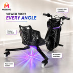 Durable Electric Drift Trike With Three Wheels For Outdoor Fun