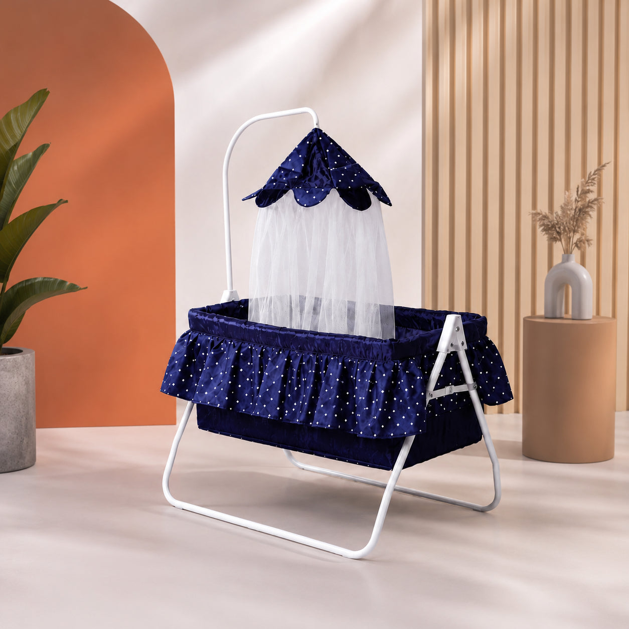 Premium Baby Rocker Comfortable Infant Swing Chair Safe Newborn Soothing Seat