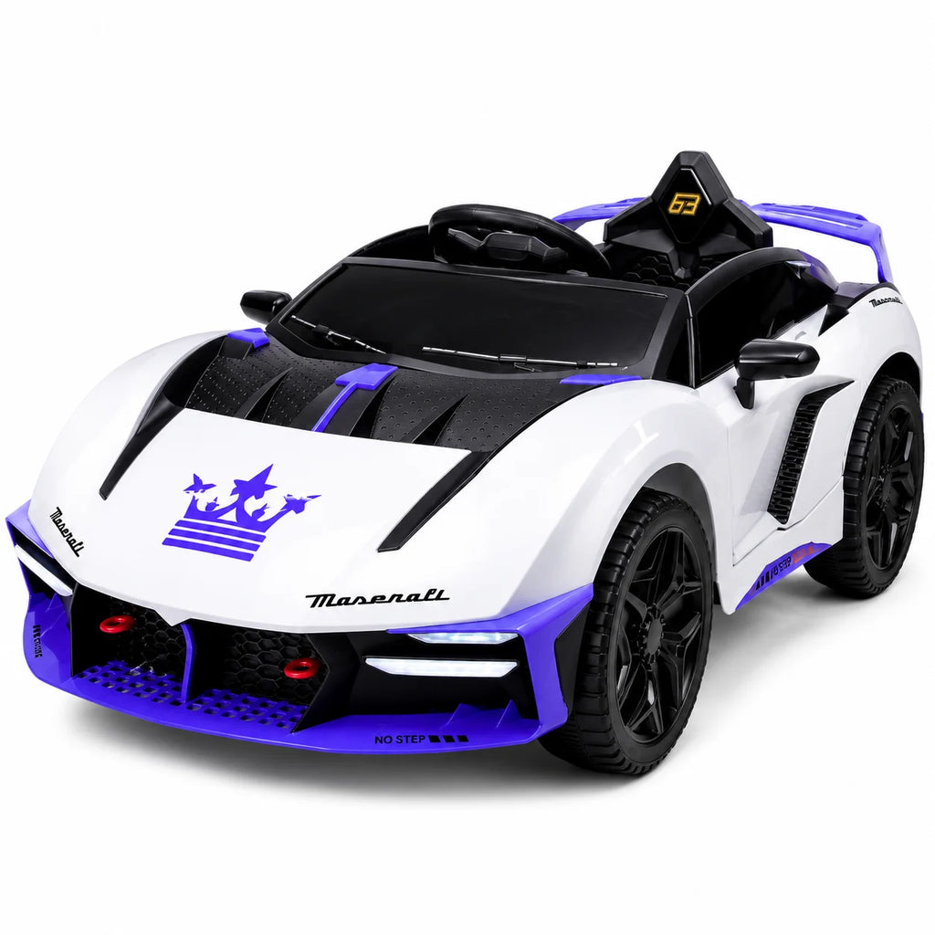Ferrari-Style Kids Ride-On Sports Car for Indoor Outdoor Driving Adventures