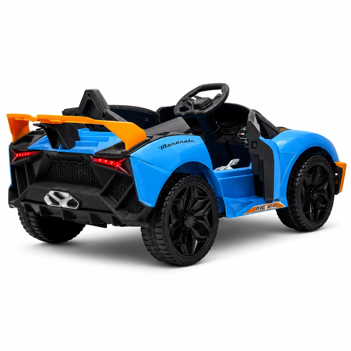 Ferrari-Style Kids Ride-On Sports Car for Indoor Outdoor Driving Adventures