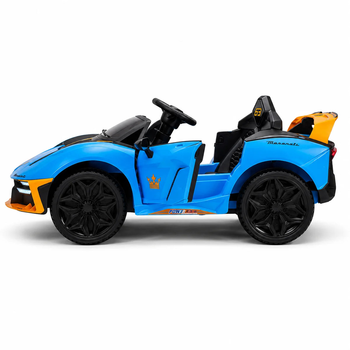 Ferrari-Style Kids Ride-On Sports Car for Indoor Outdoor Driving Adventures