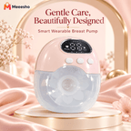 Portable Electric Breast Pump With Massage Suction Modes For Mothers