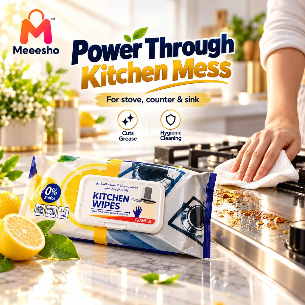 Fresh Kitchen Wipes for Easy Hygienic Daily Cleaning