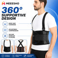 Adjustable Lumbar Back Support Belt for Work and Lifting Comfort