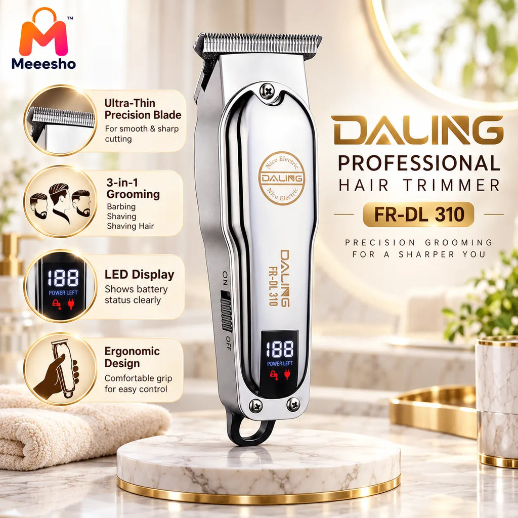 Daling FR-DL 310 Professional 3-in-1 Hair Trimmer