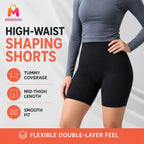 Women’s High-Waist Seamless Shaping Shorts for Comfortable Postpartum Tummy Support
