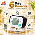 Digital Wrist Blood Pressure Monitor for Home Use