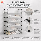 Premium Dustproof Multi-Tier Shoe Rack for Organized Space-Saving Home Storage