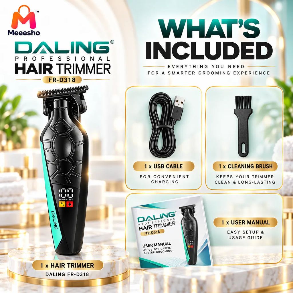 Daling FR-D318 Professional Hair Trimmer 7500 RPM