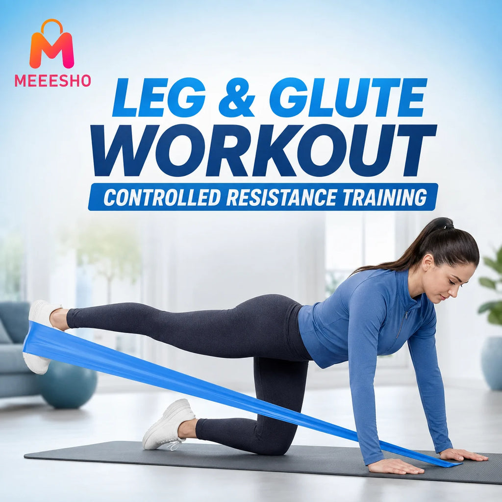 Portable Yoga Pilates Resistance Band for Full Body Strength Training