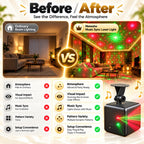 Music Sync Cube Laser Light for Stunning Party Vibes